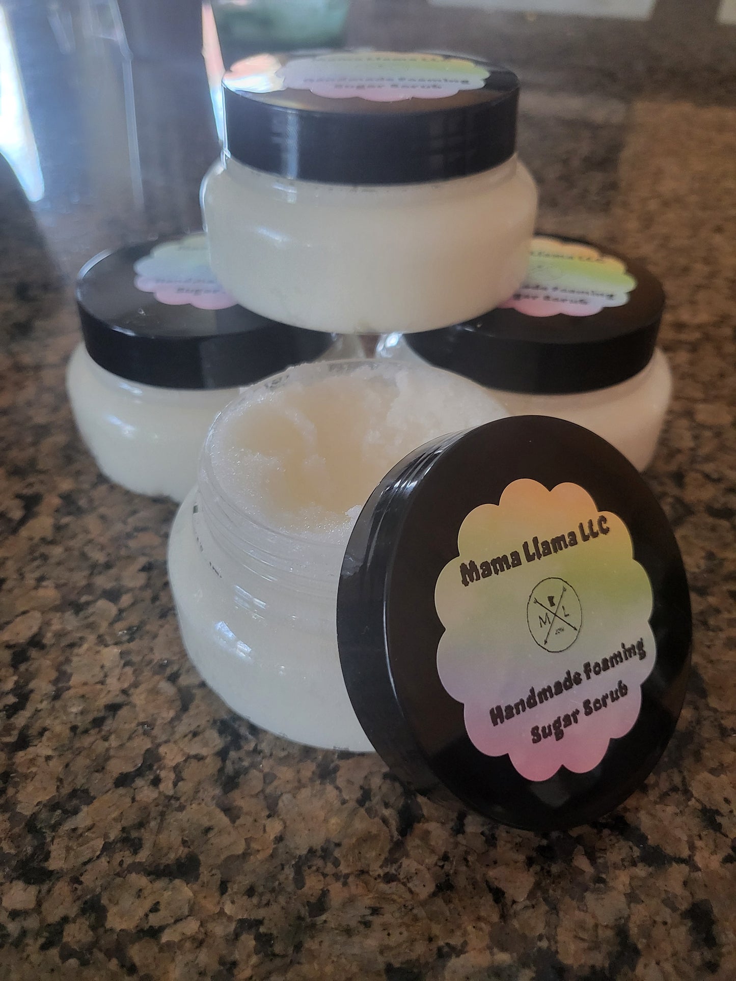 Homemade Foaming Sugar Scrubs