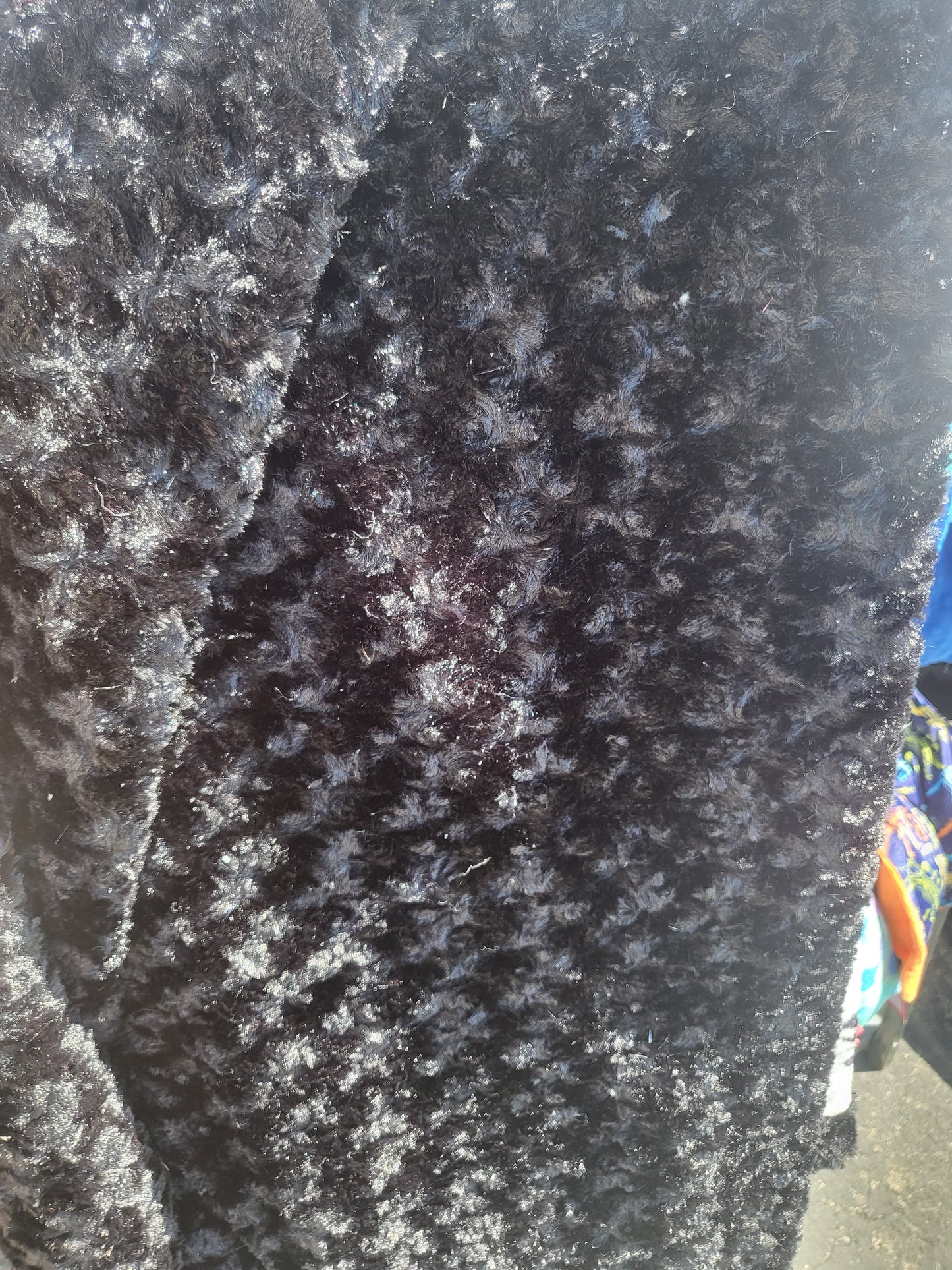 Minky blanket with adorable fold over edge - cow