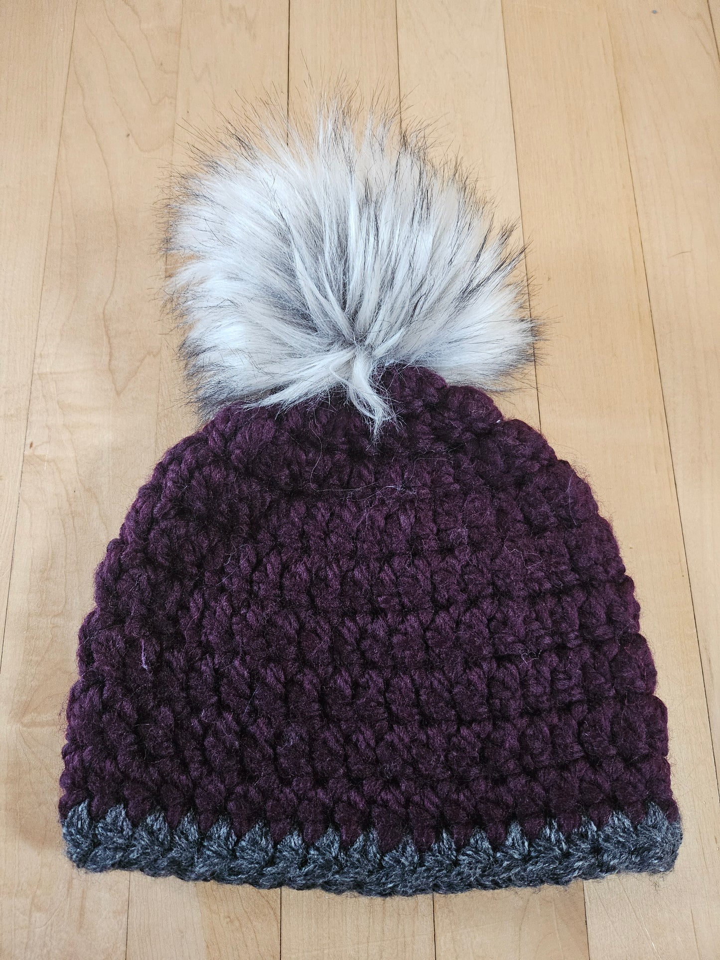 Hand Crochet Hats Pom Pom
