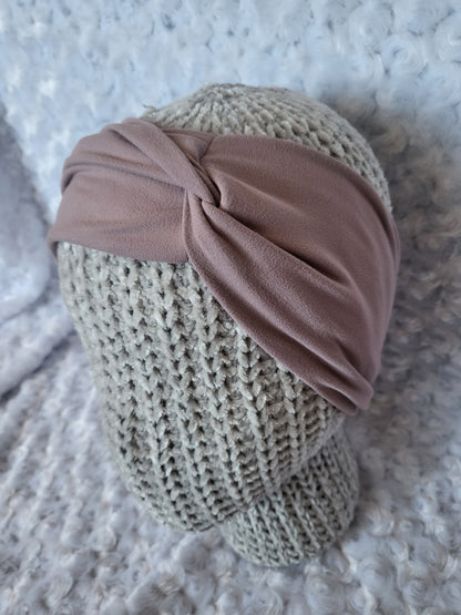 Soft twist headbands - SOLIDS - wear multiple ways