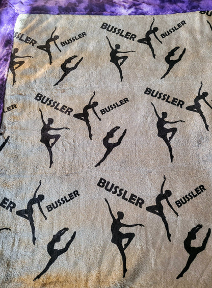 CUSTOMIZED luxe plush blanket - ADD YOUR SPORT(s)