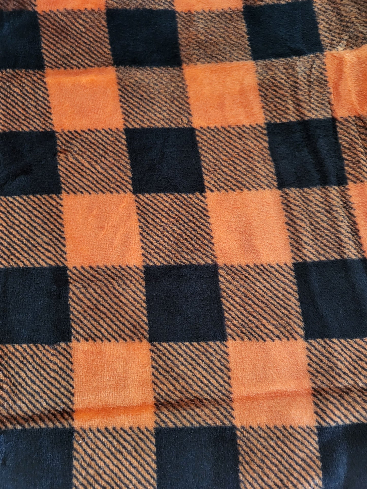 CUSTOMIZED luxe plush blanket -Plaid Cheer