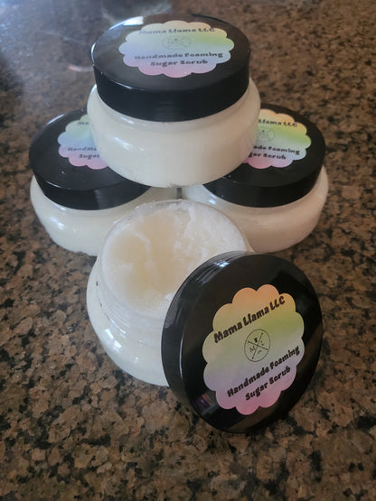Homemade Foaming Sugar Scrubs