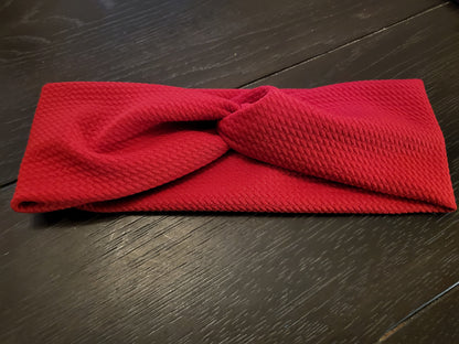 Soft twist headbands - SOLIDS - wear multiple ways