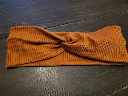 Soft twist headbands - SOLIDS - wear multiple ways