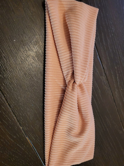 Soft twist headbands - SOLIDS - wear multiple ways
