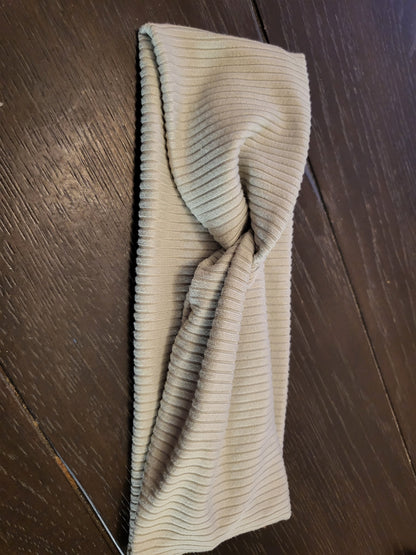 Soft twist headbands - SOLIDS - wear multiple ways