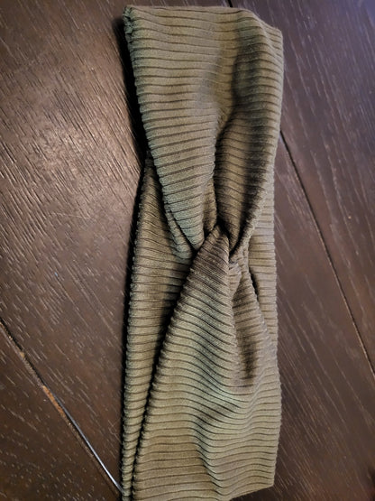 Soft twist headbands - SOLIDS - wear multiple ways