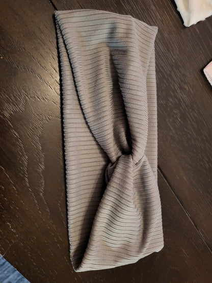 Soft twist headbands - SOLIDS - wear multiple ways
