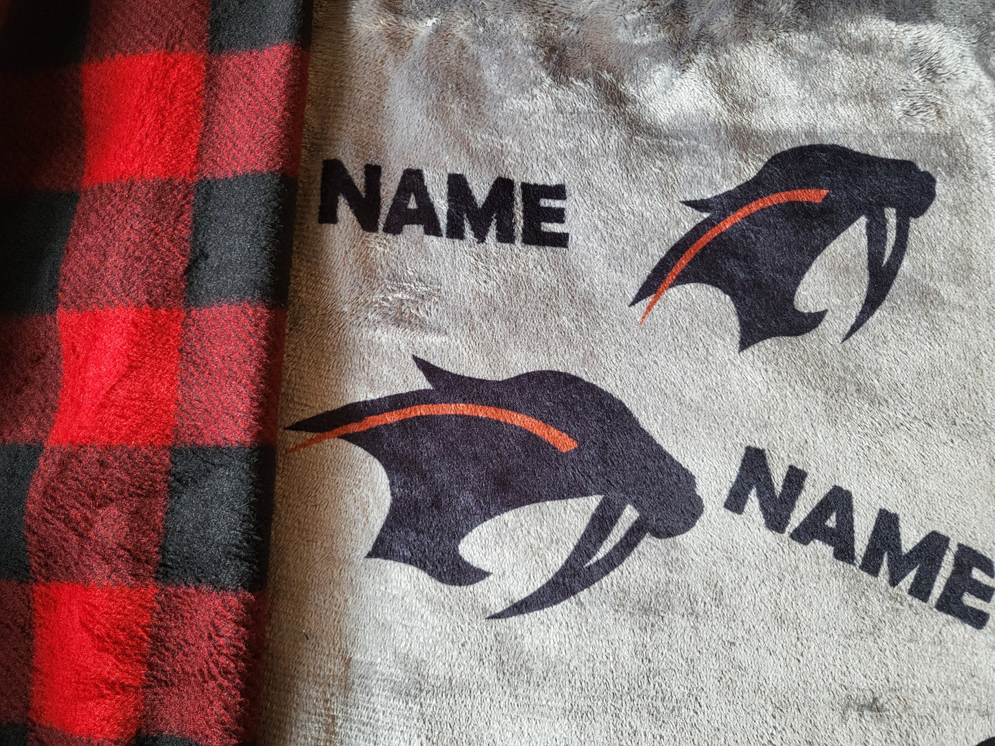 SHAKOPEE SABER  FUNDRAISER - Personalized Hockey Blanket