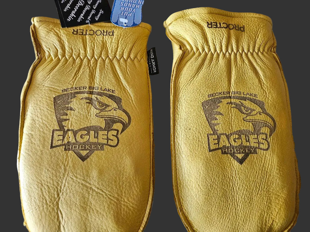 BECKER BIG LAKE HOCKEY FUNDRAISER  - Lined (with fingers) chopper mittens