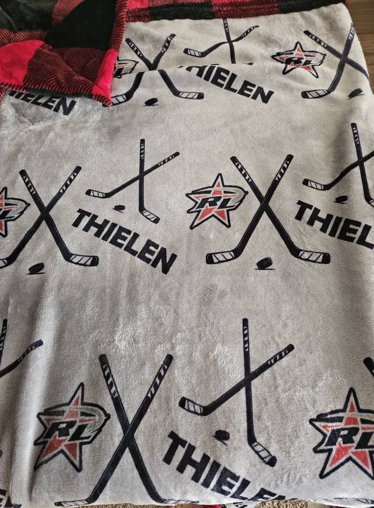 RIVER LAKES FUNDRAISER - Personalized Hockey Blanket
