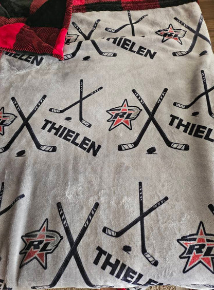 RIVER LAKES FUNDRAISER - Personalized Hockey Blanket