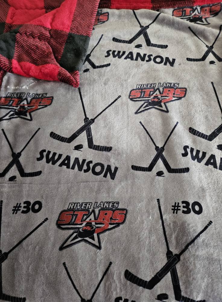 RIVER LAKES FUNDRAISER - Personalized Hockey Blanket