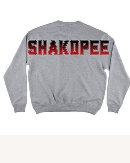 LARGE letter Adult Crewneck - Shakopee