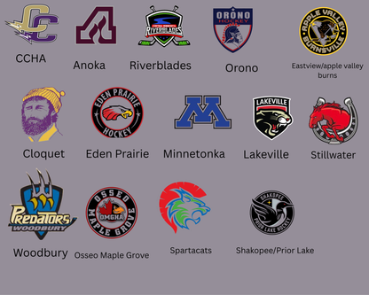 AURORA CUP PRE- ORDER HOCKEY BLANKETS - Personalized (ORDERS CLOSE NOV 13th)