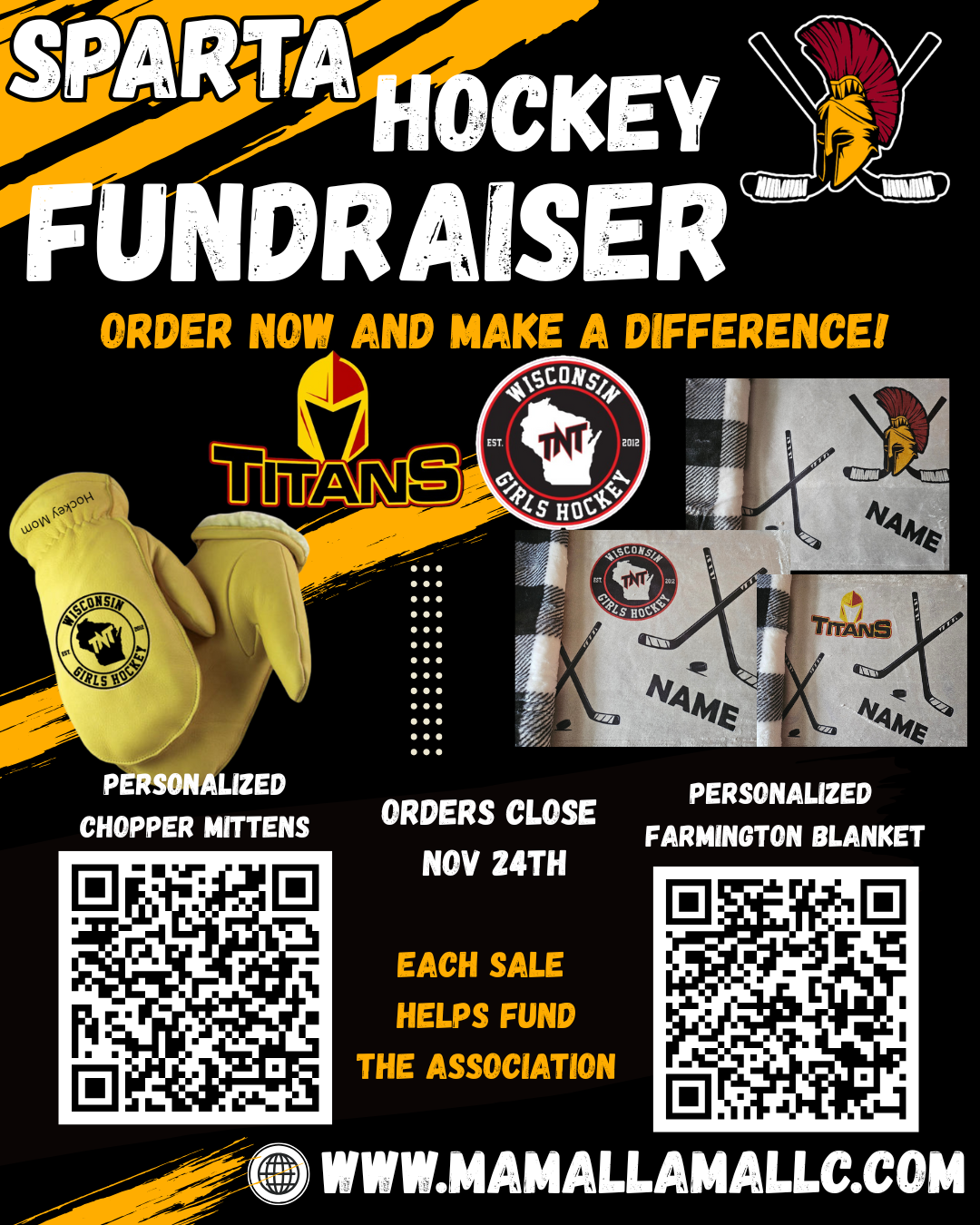 SPARTA  - Lined Deerskin personalized chopper mittens