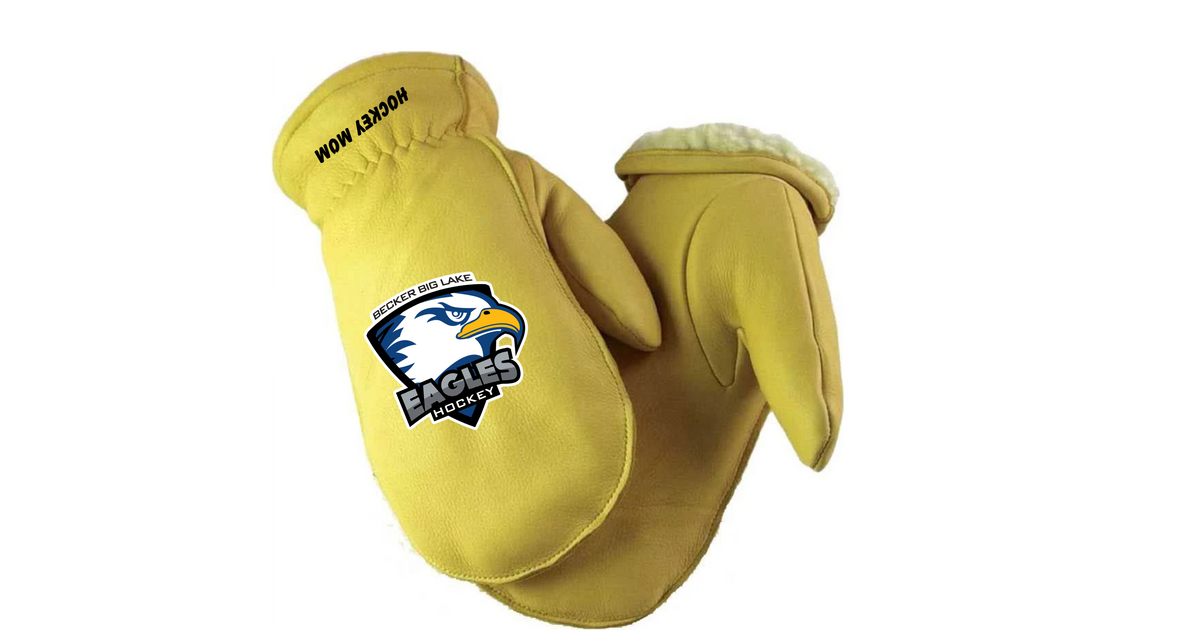 BECKER BIG LAKE HOCKEY FUNDRAISER  - Lined (with fingers) chopper mittens