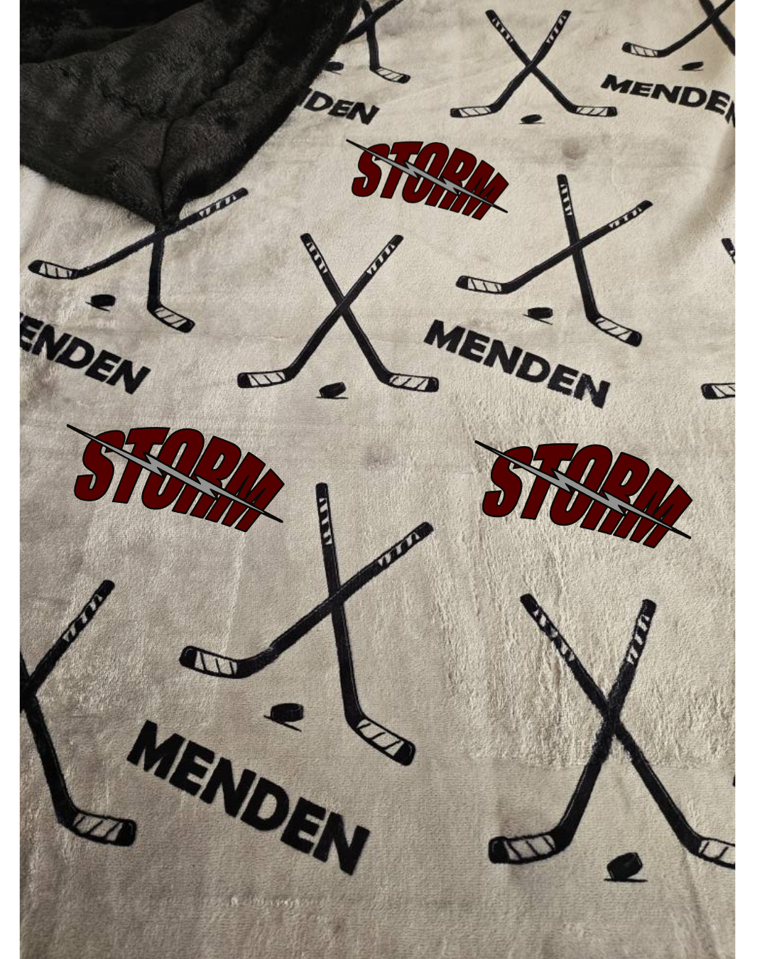 WAUSAU FUNDRAISER - Personalized Hockey Blanket