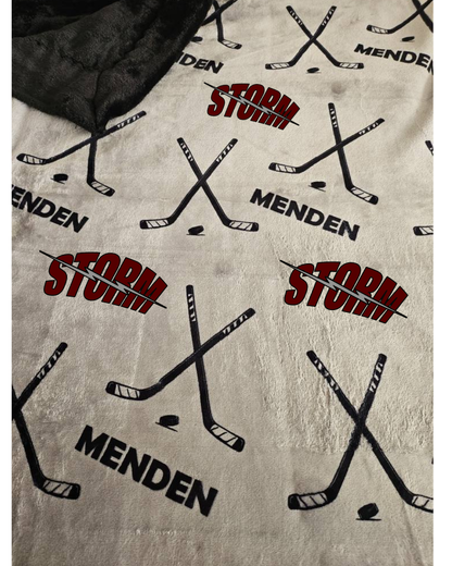 WAUSAU FUNDRAISER - Personalized Hockey Blanket