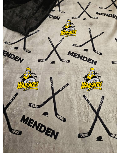 WAUSAU FUNDRAISER - Personalized Hockey Blanket