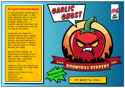Small Batch Fermented Hot Sauce by DOOMSDAY PEPPERS LLC