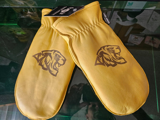 FARMINGTON  - Lined Deerskin personalized chopper mittens