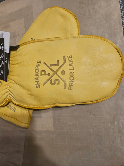SPL team discount - Lined Deerskin personalized chopper mittens