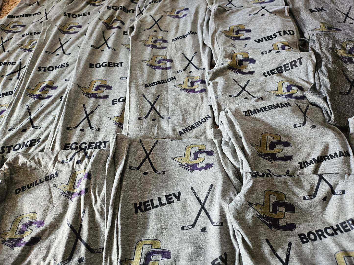 Custom Sports Pajama pants - YOUTH add your Sport(s) logo & Name