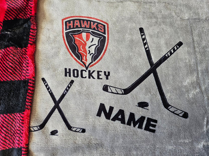 BALDWIN FUNDRAISER - Personalized Hockey Blanket