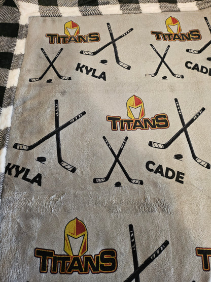 SPARTA FUNDRAISER - Personalized Blanket