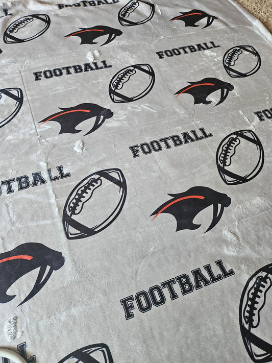 SHAKOPEE SABERS FOOTBALL FUNDRAISER BLANKETS - EXCLUSIVE PRINT - PERSONALIZED