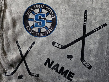 IGH/SSP youth Hockey  FUNDRAISER - Personalized Hockey Blanket
