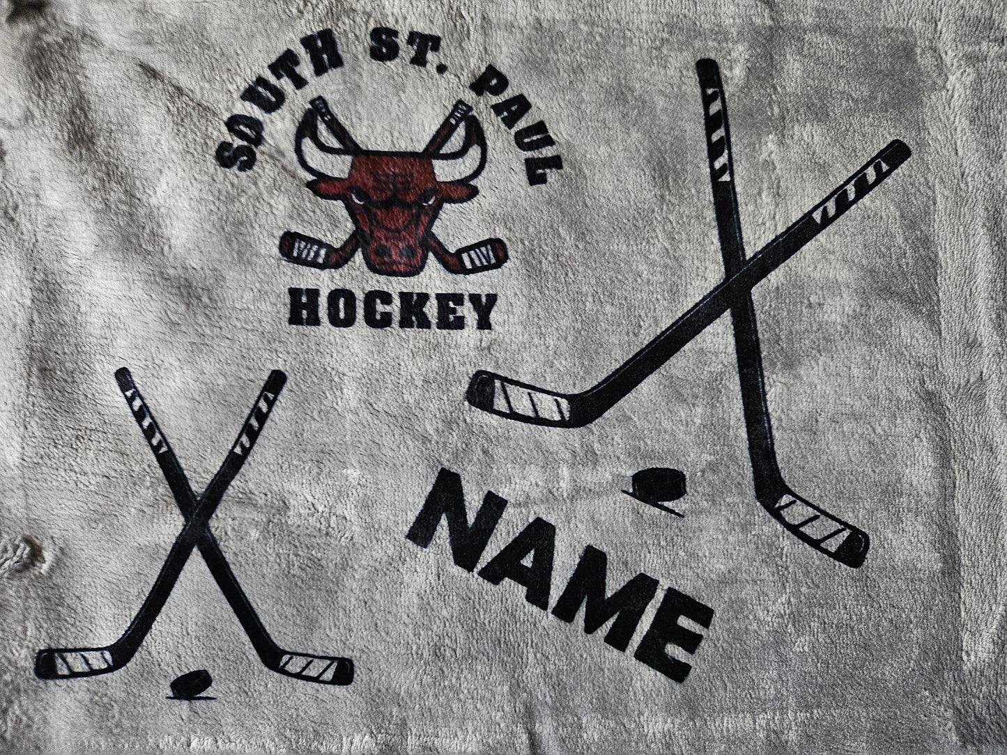 IGH/SSP youth Hockey  FUNDRAISER - Personalized Hockey Blanket