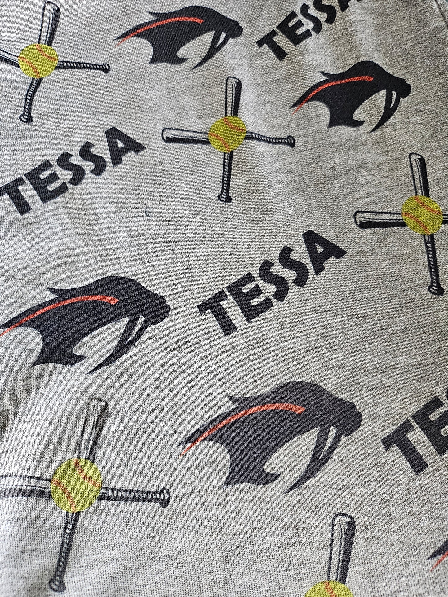 SHAKOPEE SABERS SOFTBALL FUNDRAISER - Custom Sports Youth Pajama pants(CLOSES MARCH 29th)