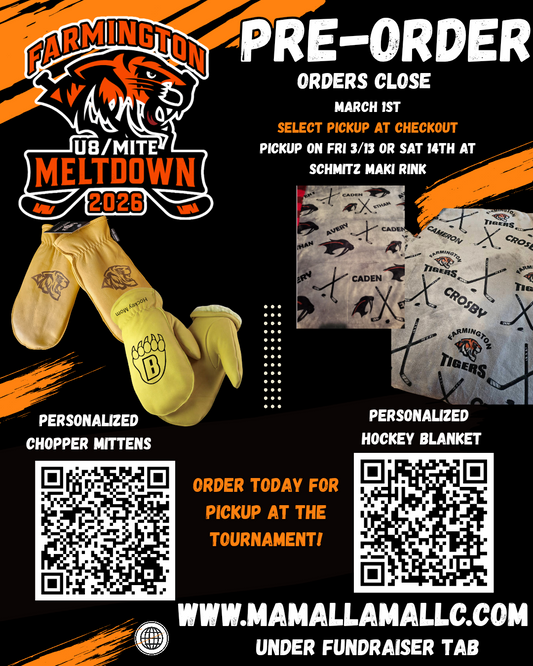 FARMINGTING MITE MELDOWN - PRE-ORDER for ANY team - CHOPPERS - Pickup 3/13-14/26 (orders close 3/1/26)