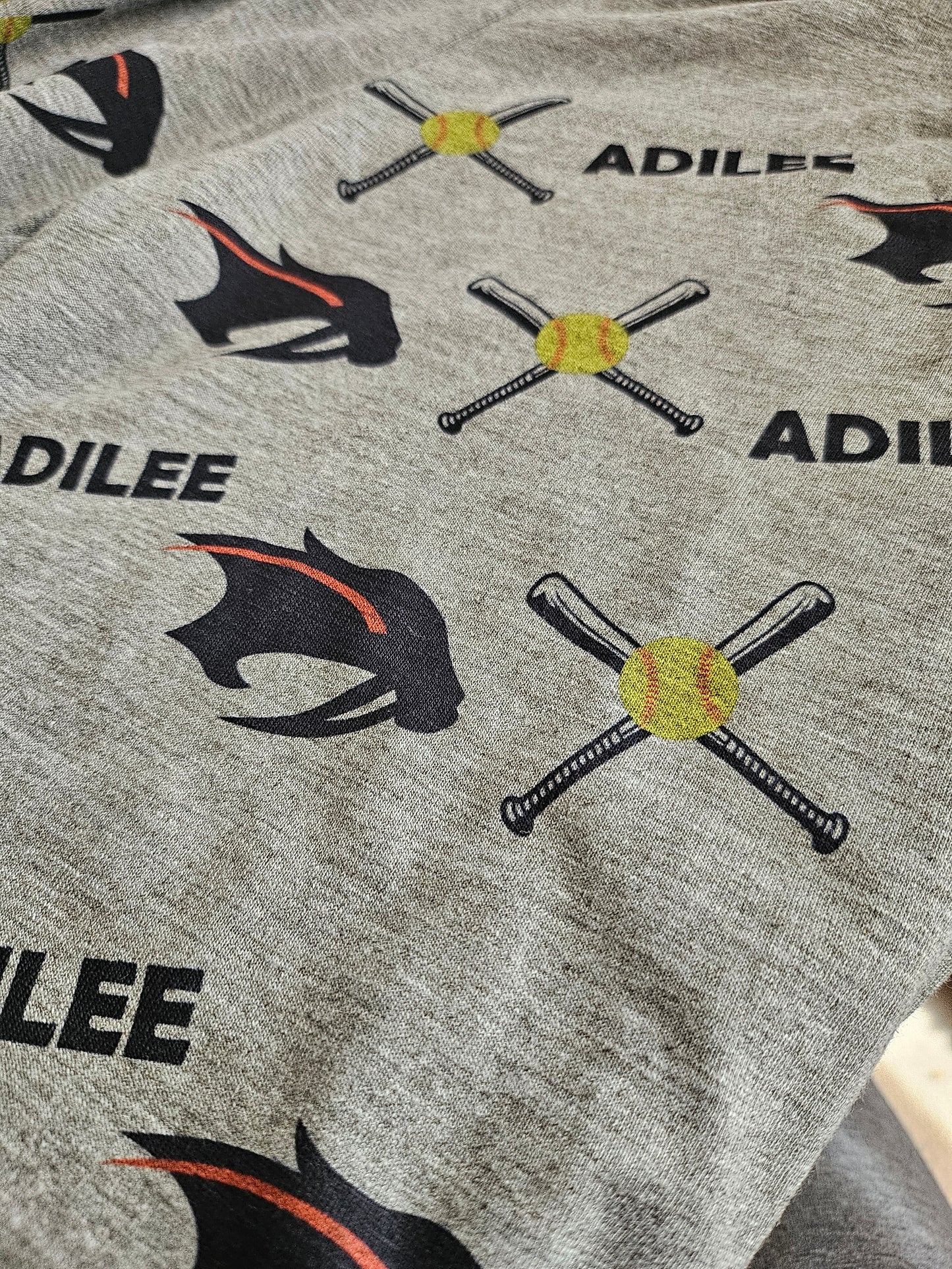 SHAKOPEE SABERS SOFTBALL FUNDRAISER - Custom Sports Youth Pajama pants(CLOSES MARCH 29th)