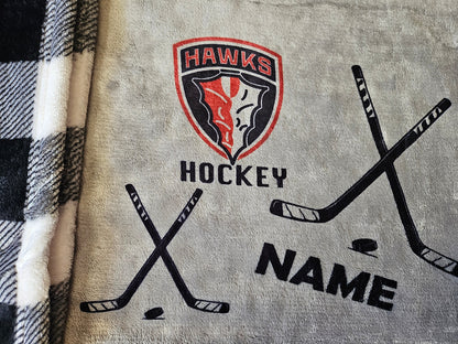 BALDWIN FUNDRAISER - Personalized Hockey Blanket