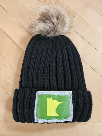 MINNESOTA hats with pom pom