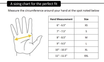 AMERY- Lined Deerskin personalized chopper mittens