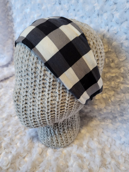 Soft twist headbands - Plaids - wear multiple ways